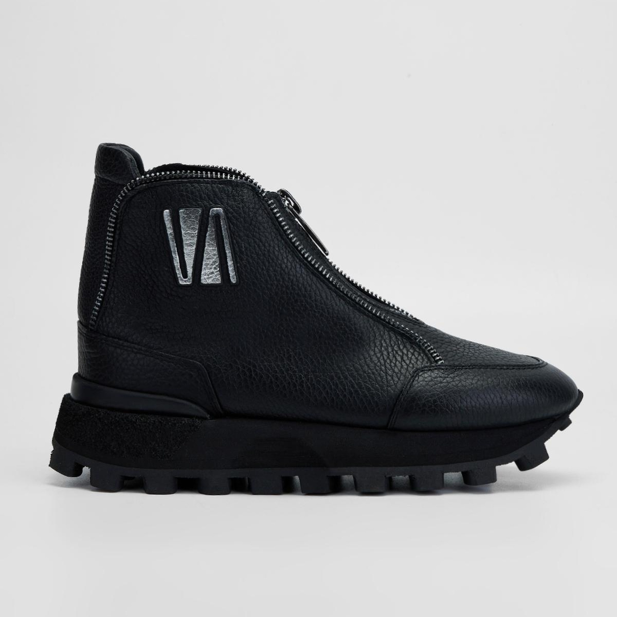 Valmenti Kadın Siyah Floter Hakiki Deri Casual Bot