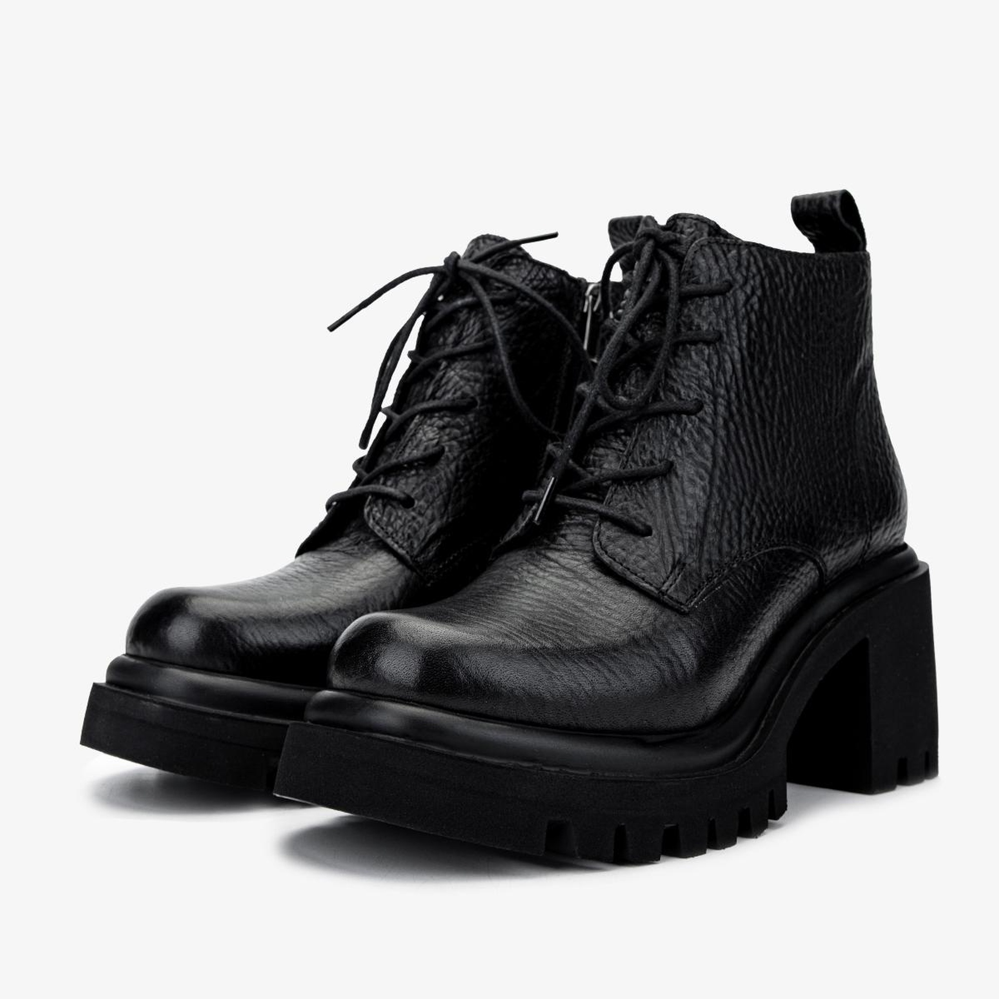 Valmenti Kadın Siyah Floter Topuklu Bot