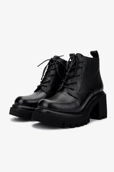  Valmenti Kadın Siyah Floter Topuklu Bot