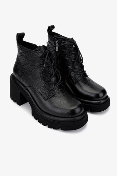  Valmenti Kadın Siyah Floter Topuklu Bot