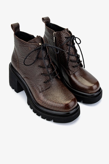  Valmenti Kadın Kahverengi Topuklu Bot