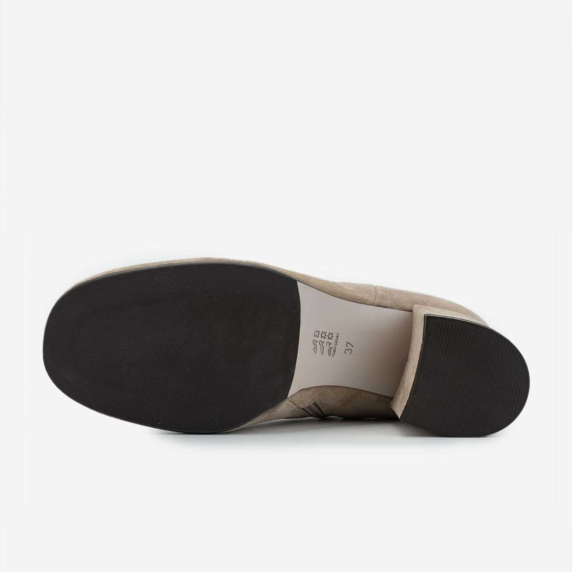 Valmenti Kadın Hakiki Deri Bej Süet Casual Bot