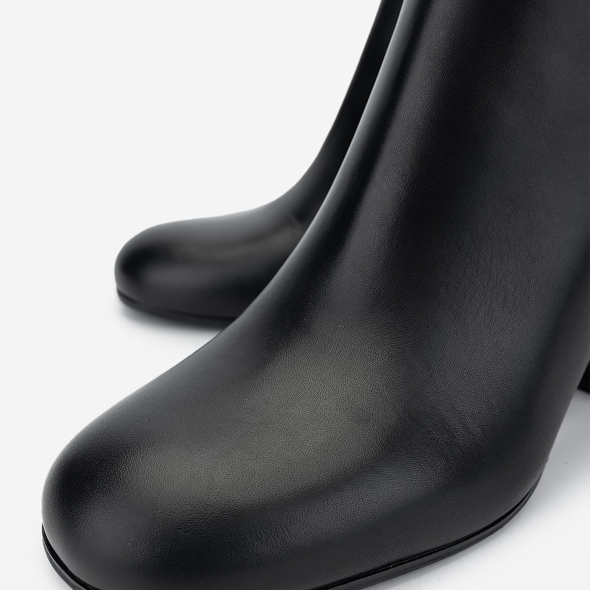 Valmenti Kadın Hakiki Deri Siyah Deri Casual Bot