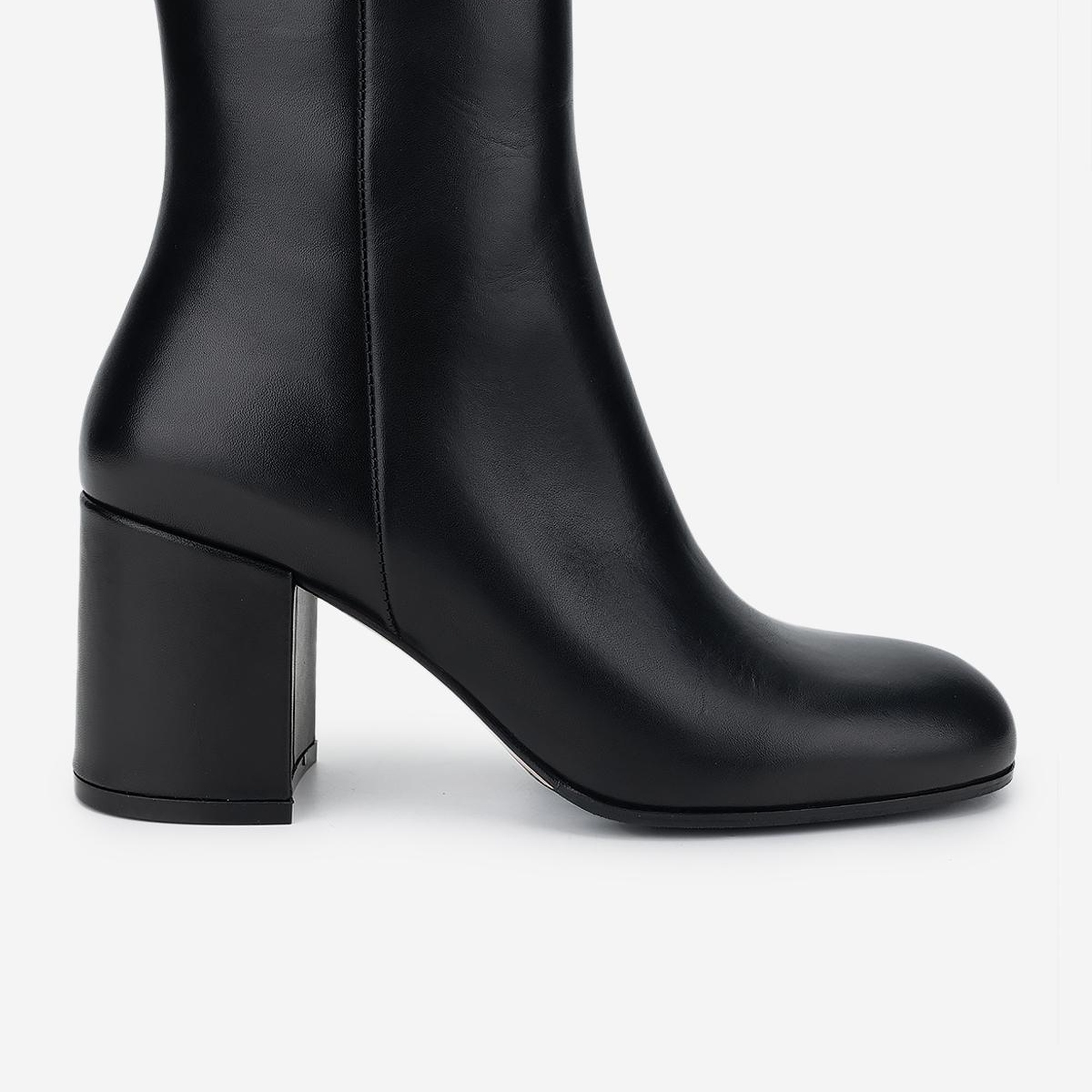 Valmenti Kadın Hakiki Deri Siyah Deri Casual Bot