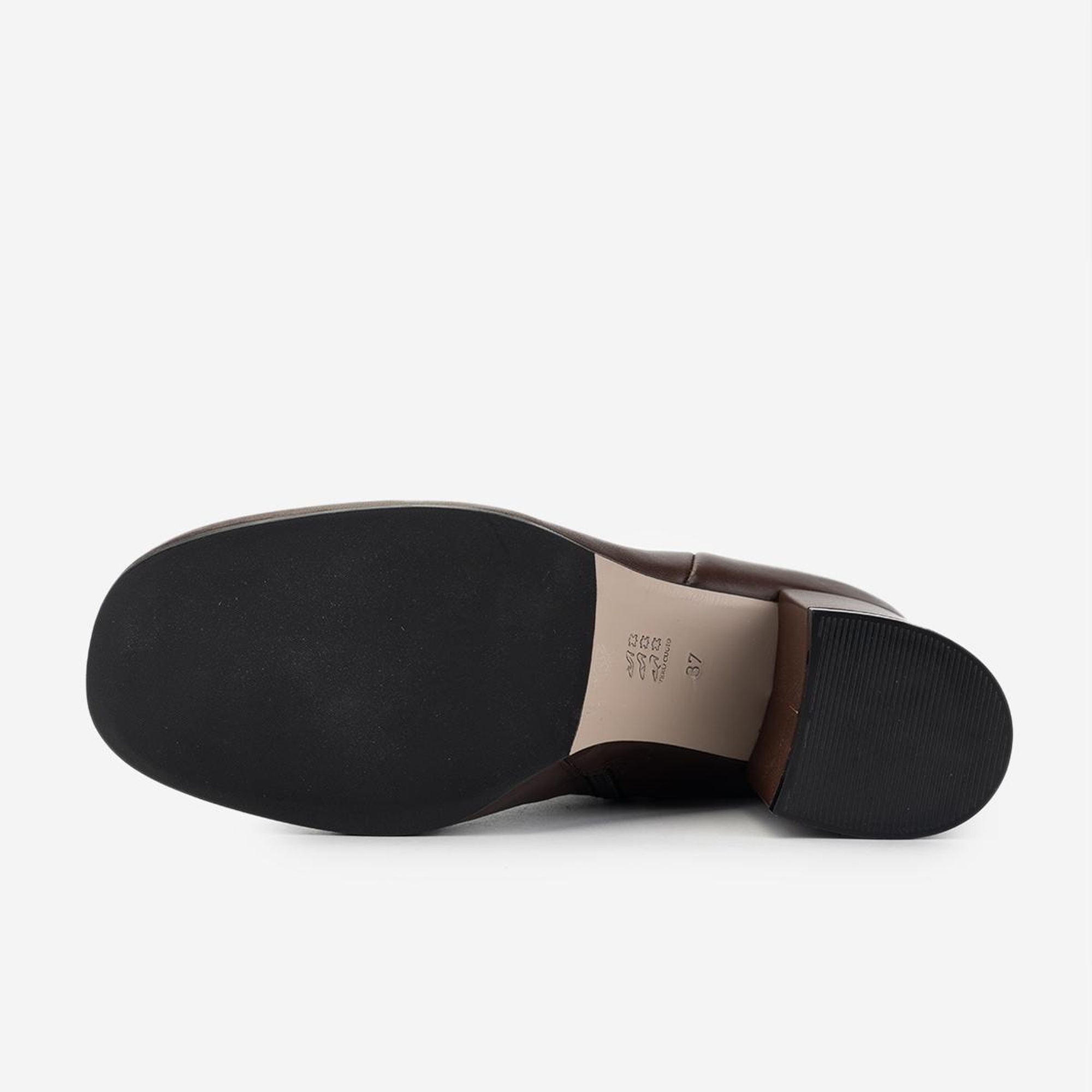 Valmenti Kadın Hakiki Deri Taba Deri Casual Bot