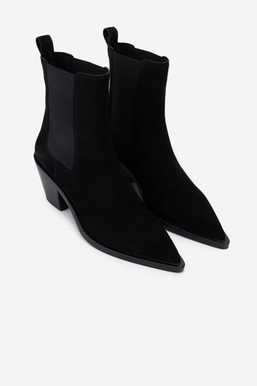  Valmenti Kadın Hakiki Deri Siyah Süet Casual Bot