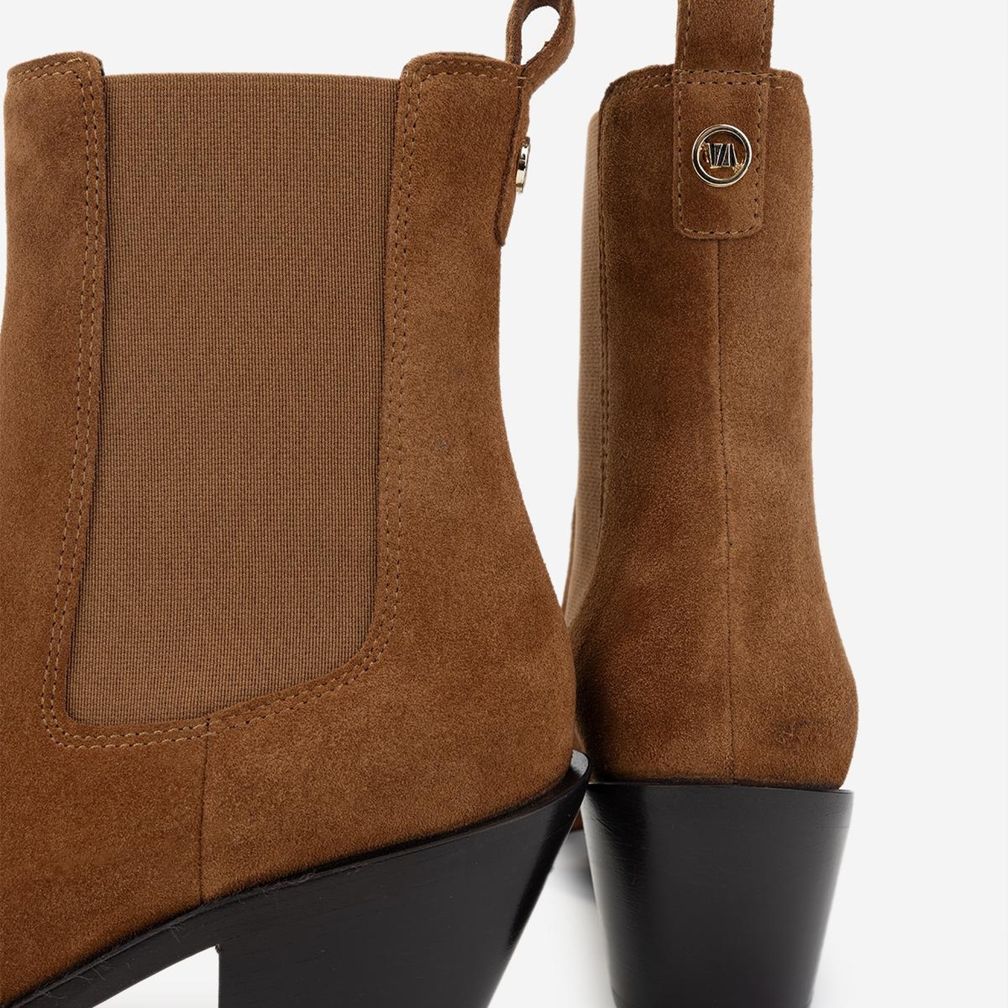 Valmenti Kadın Hakiki Deri Taba Süet Casual Bot