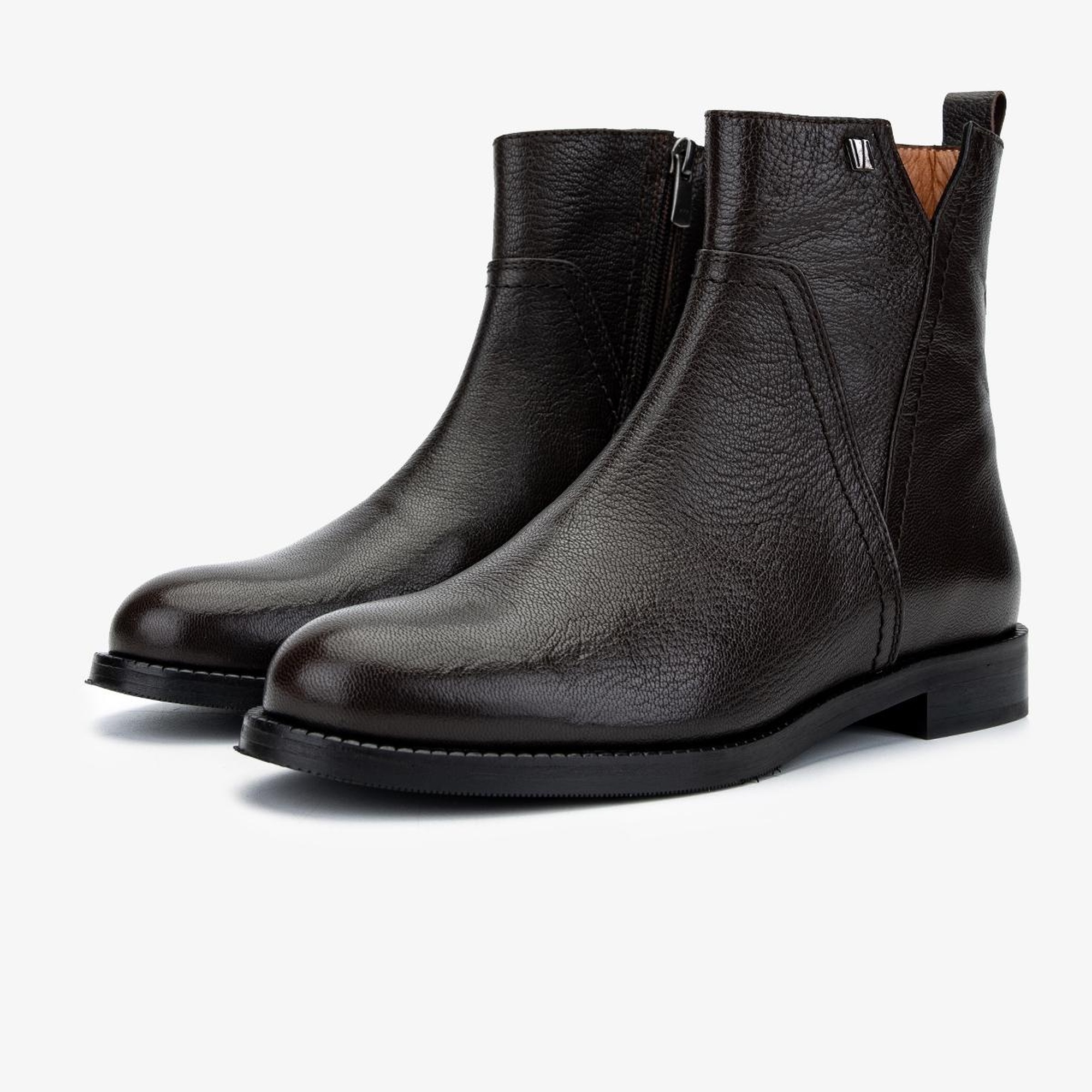 Valmenti Kadın . Kahverengi Casual Bot