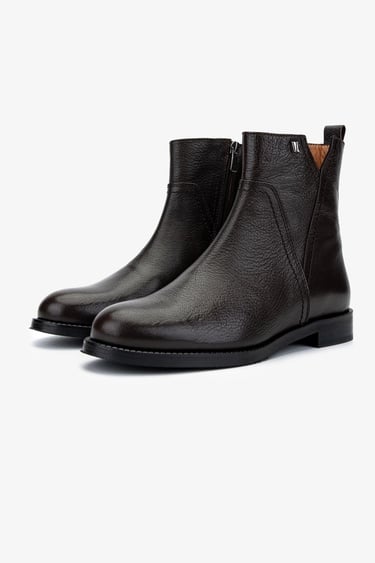  Valmenti Kadın . Kahverengi Casual Bot