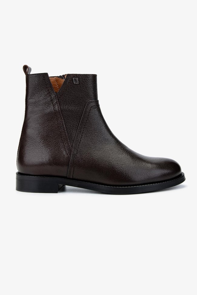  Valmenti Kadın . Kahverengi Casual Bot