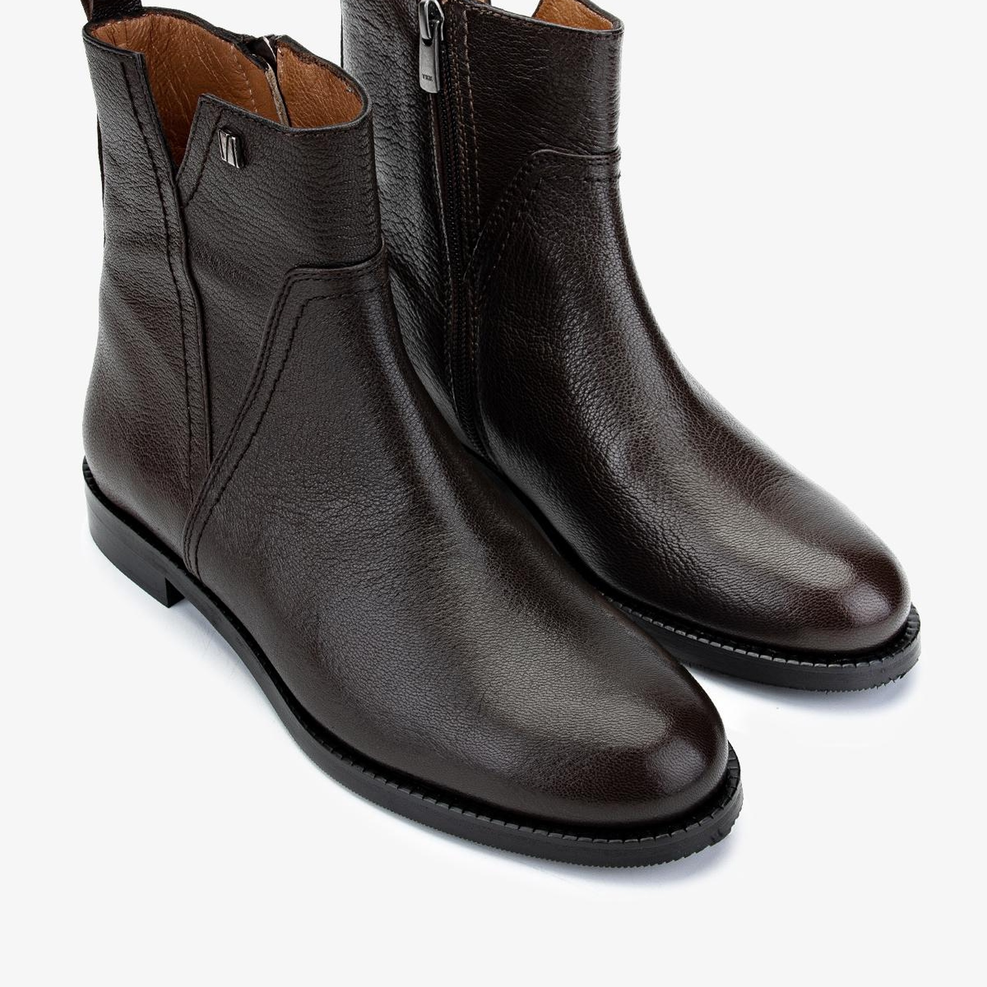 Valmenti Kadın . Kahverengi Casual Bot