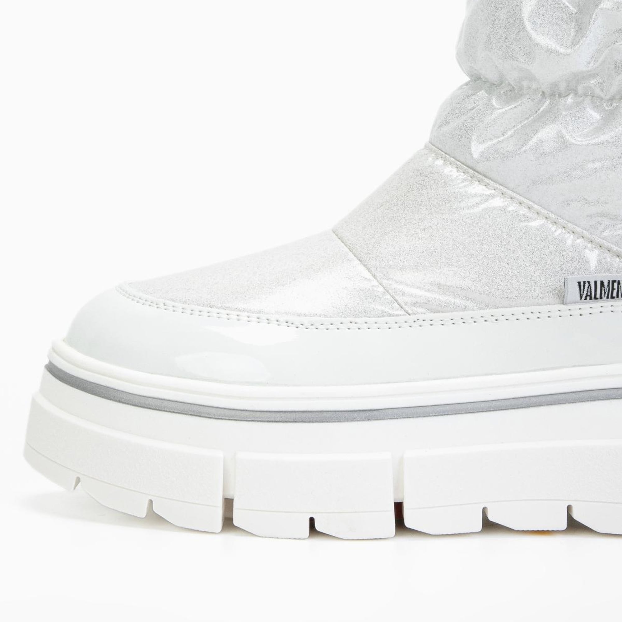 Valmenti Abriana Kadın Beyaz parıltı Deri & Tekstil Kar Botu