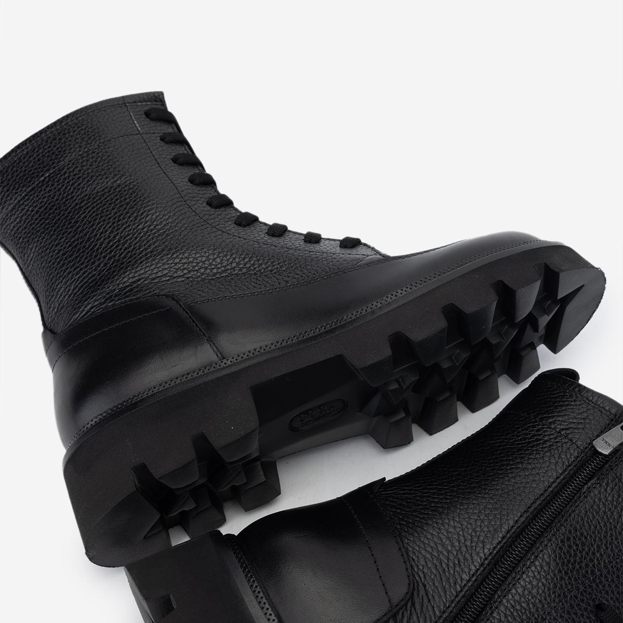 Valmenti Kadın Hakiki Deri Siyah Casual Bot