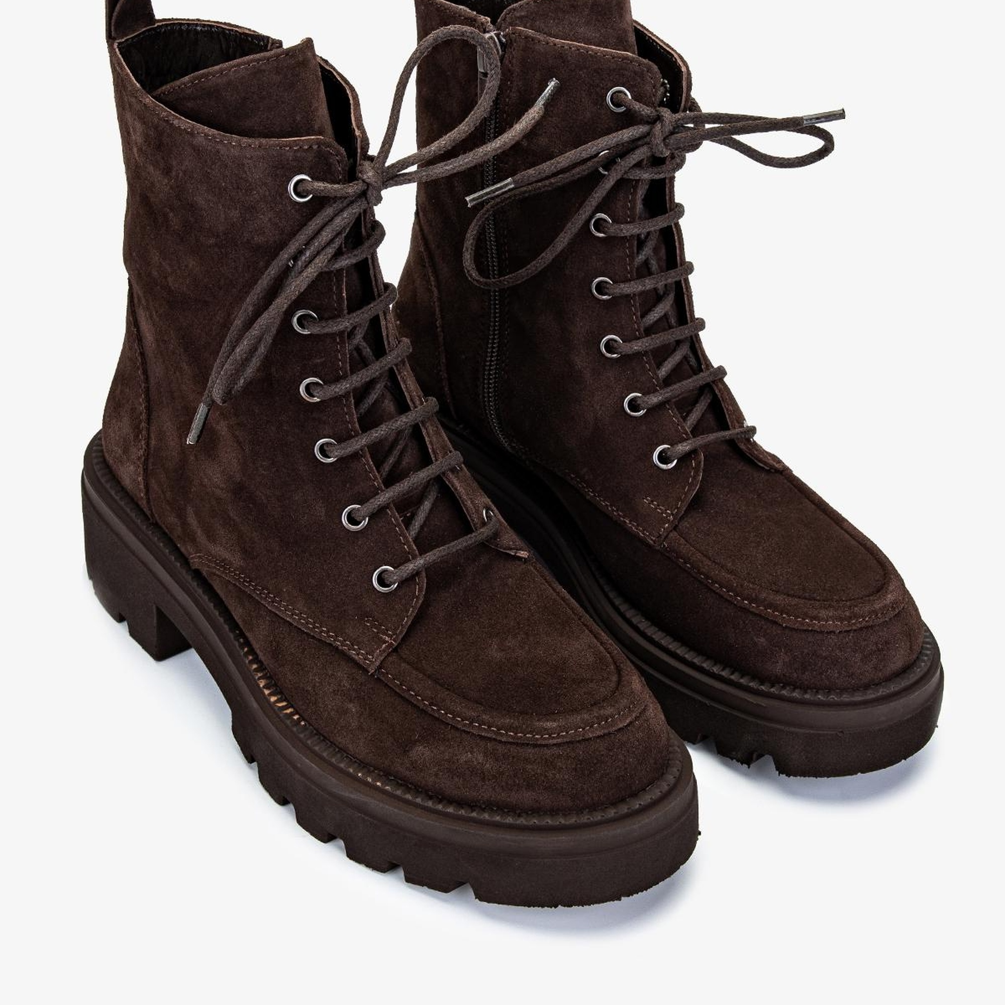 Valmenti Kadın Kahverengi Süet Casual Bot