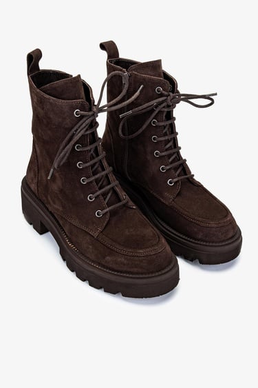  Valmenti Kadın Kahverengi Süet Casual Bot