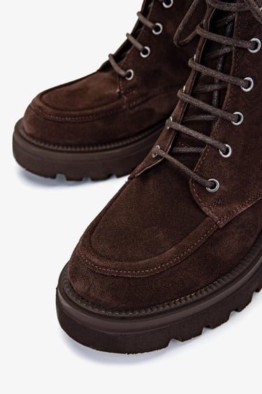  Valmenti Kadın Kahverengi Süet Casual Bot