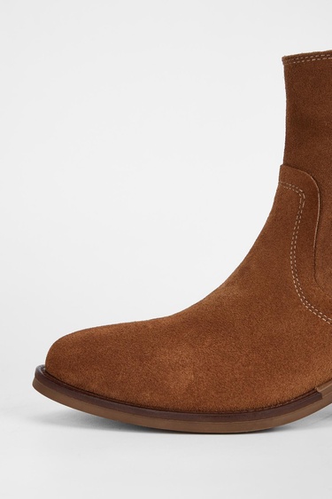  Valmenti Kadın Taba Süet Hakiki Deri Casual Bot