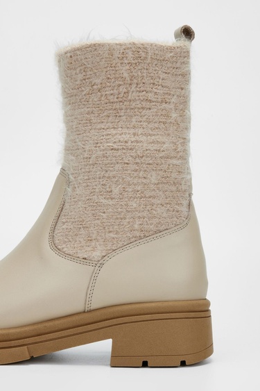  Valmenti Kadın Bej Hakiki Deri Casual Bot