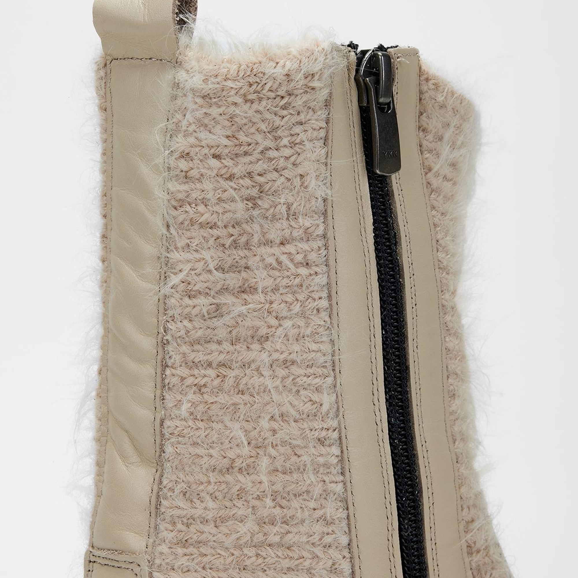 Valmenti Kadın Bej Hakiki Deri Casual Bot