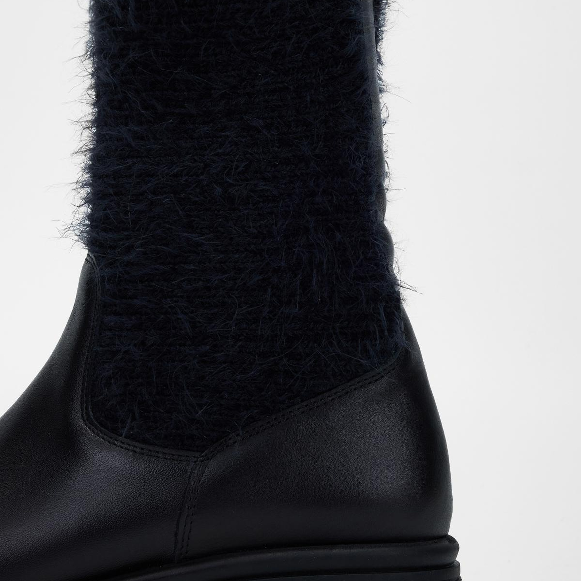 Valmenti Kadın Siyah Hakiki Deri Casual Bot