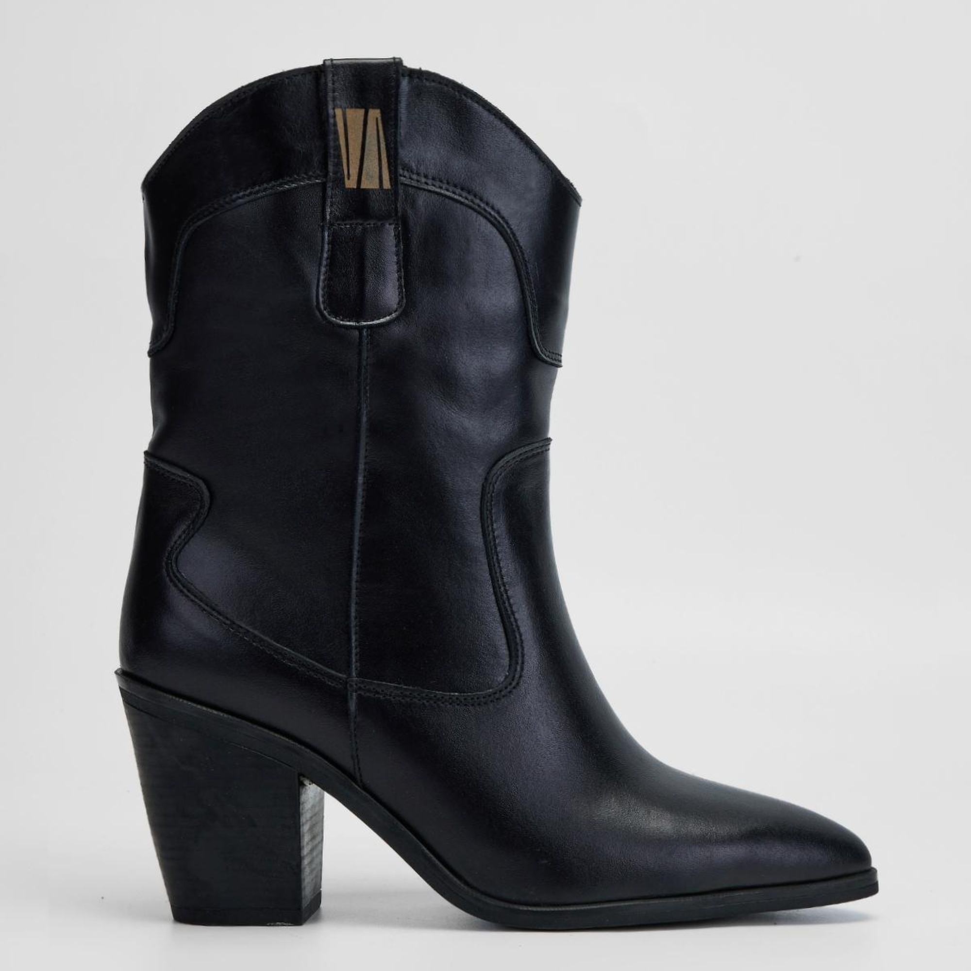 Valmenti Avıor Kadın Siyah Hakiki Deri Casual Bot