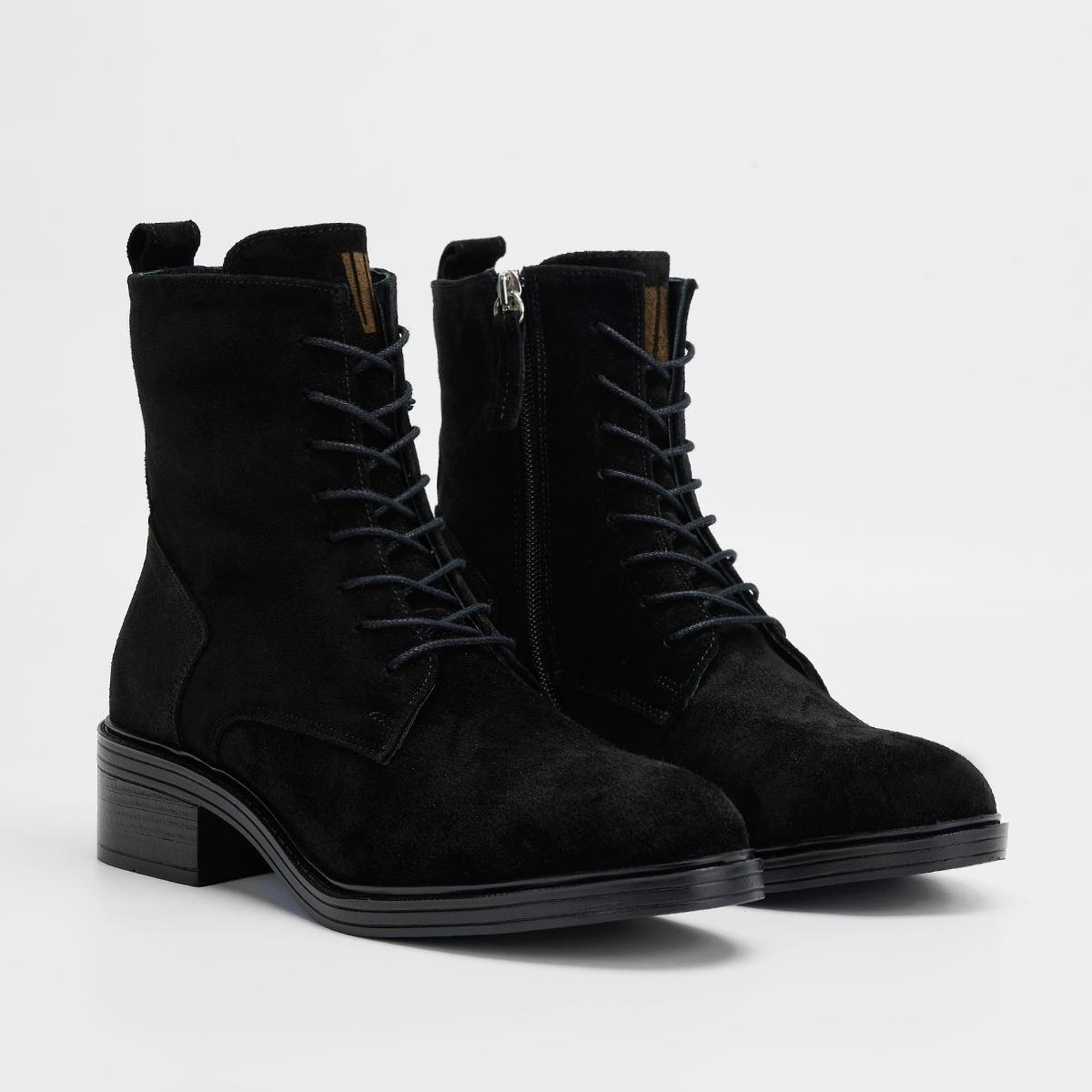 Valmenti Regulus Kadın Siyah Süet Hakiki Deri Casual Bot