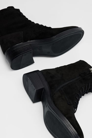  Valmenti Regulus Kadın Siyah Süet Hakiki Deri Casual Bot