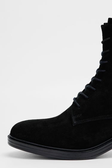  Valmenti Regulus Kadın Siyah Süet Hakiki Deri Casual Bot