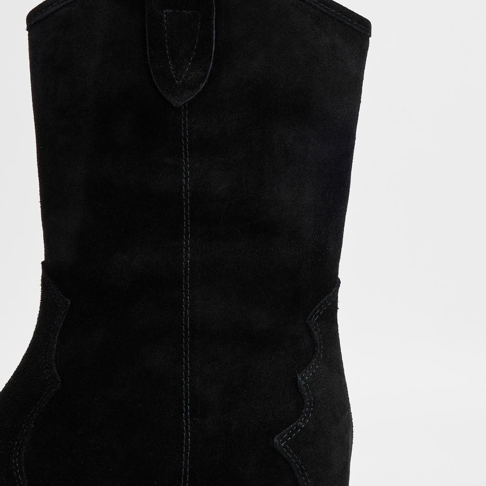 Valmenti Draco Kadın Siyah Süet Hakiki Deri Casual Bot