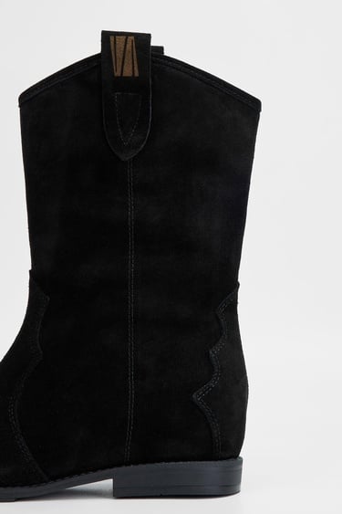  Valmenti Draco Kadın Siyah Süet Hakiki Deri Casual Bot