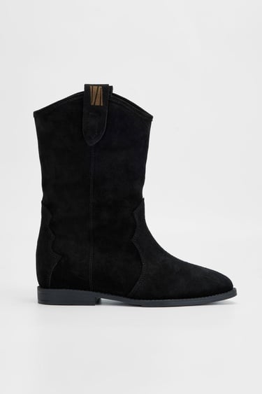  Valmenti Draco Kadın Siyah Süet Hakiki Deri Casual Bot