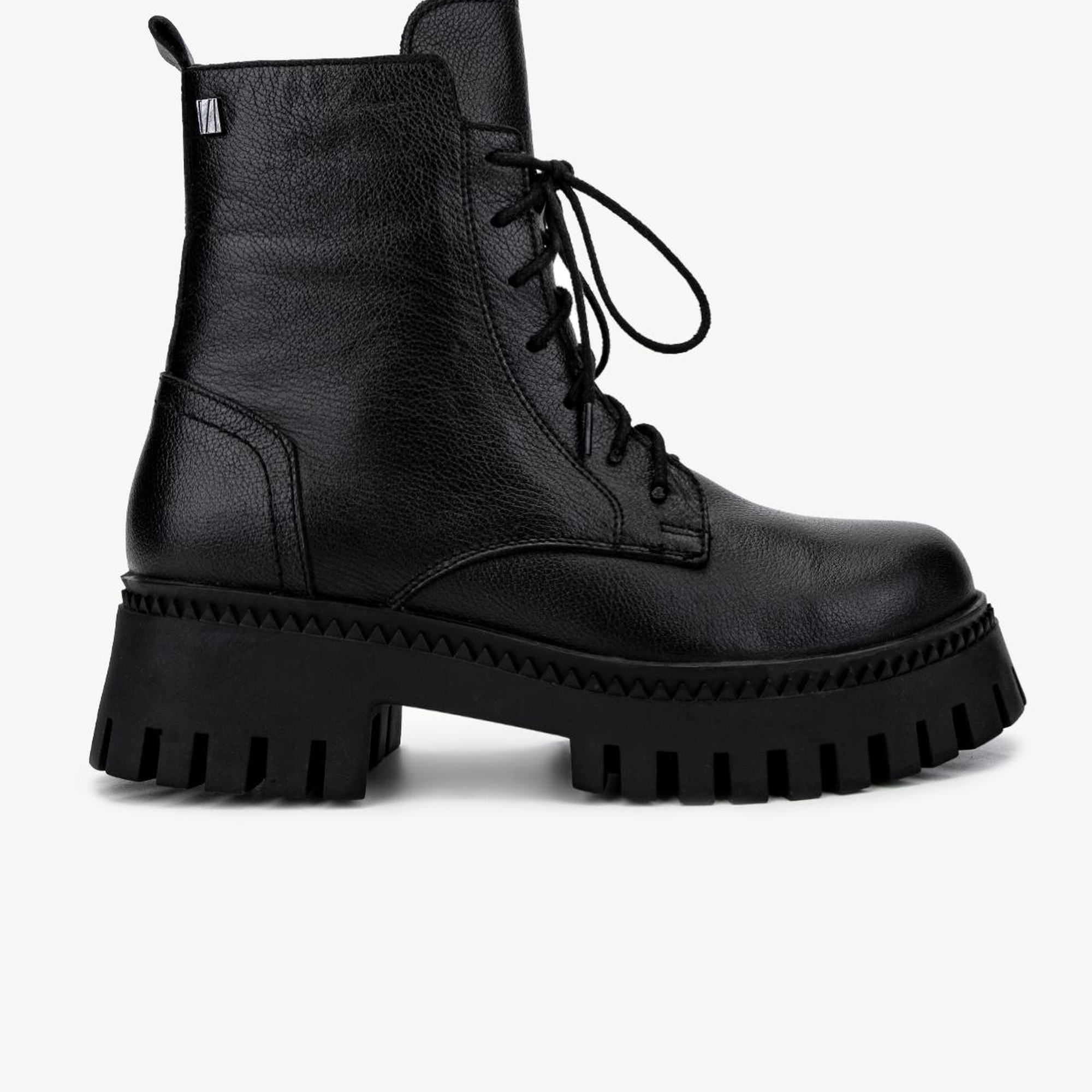 Valmenti Kadın Hakiki Deri Siyah Floter Casual Bot