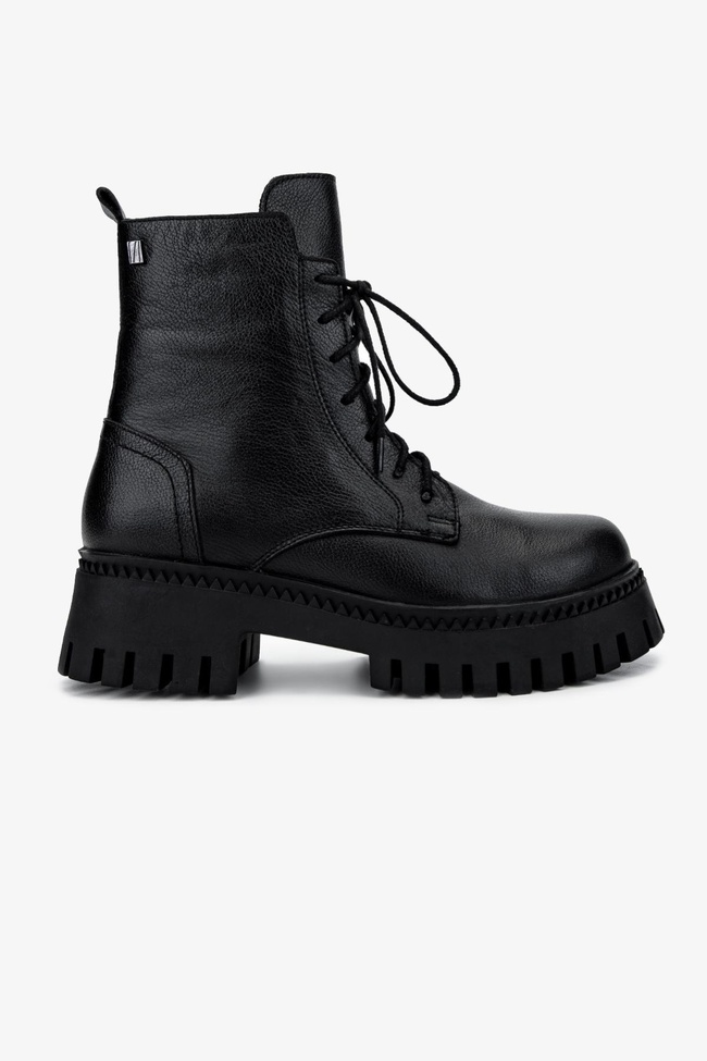  Valmenti Kadın Hakiki Deri Siyah Floter Casual Bot