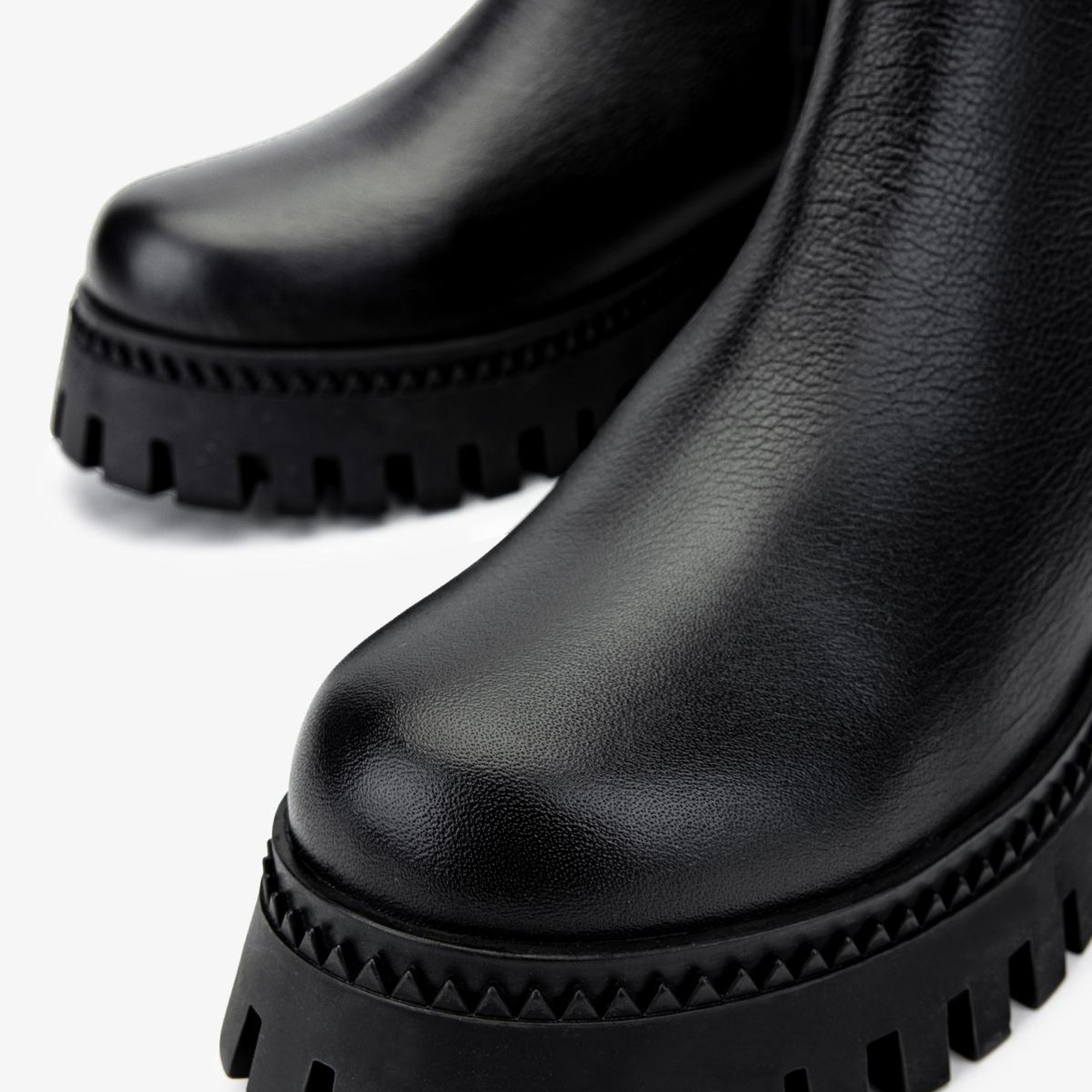 Valmenti Kadın Hakiki Deri Siyah Floter Casual Bot