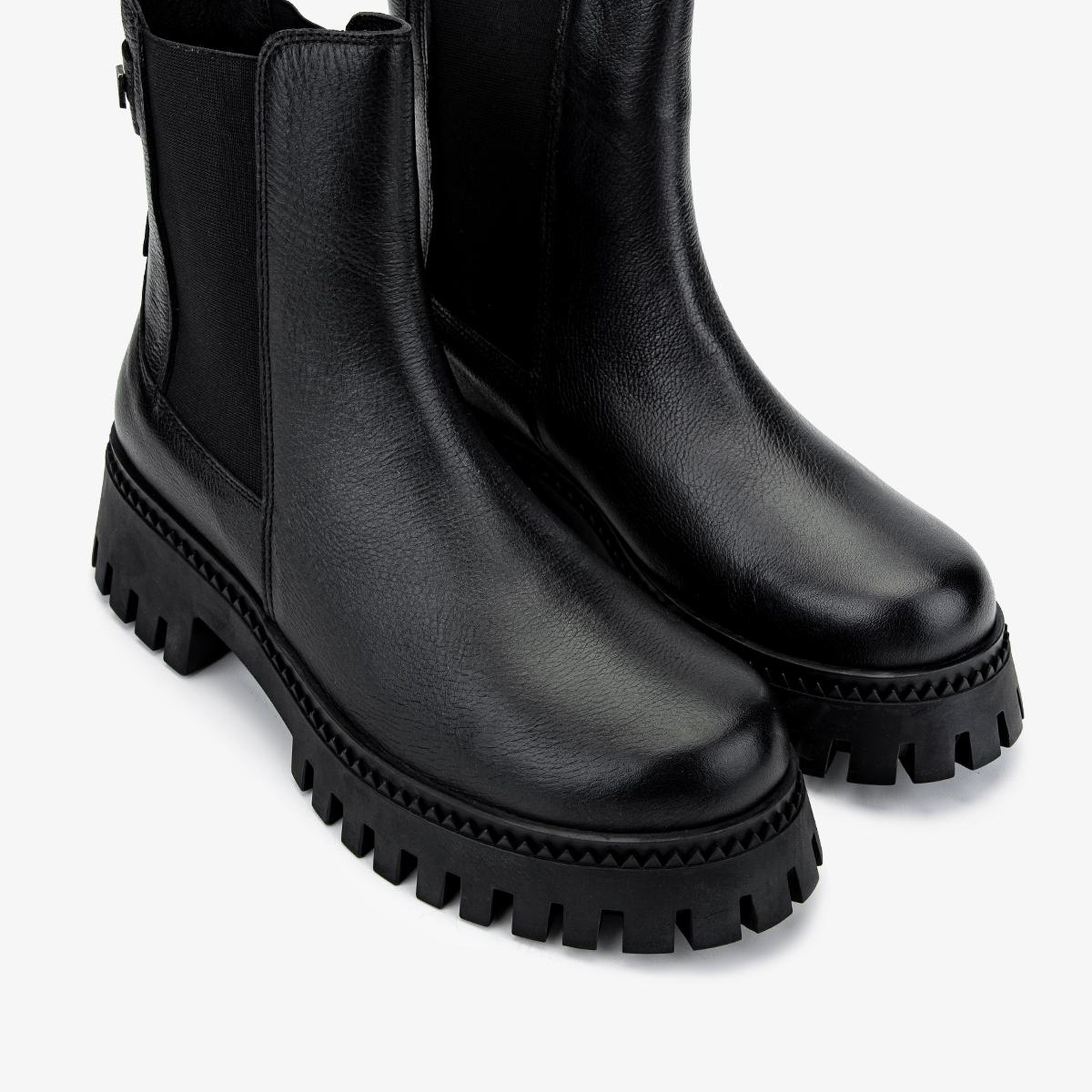 Valmenti Kadın Hakiki Deri Siyah Floter Casual Bot