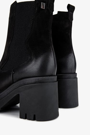  Valmenti Kadın Hakiki Deri Siyah Nubuk Casual Bot