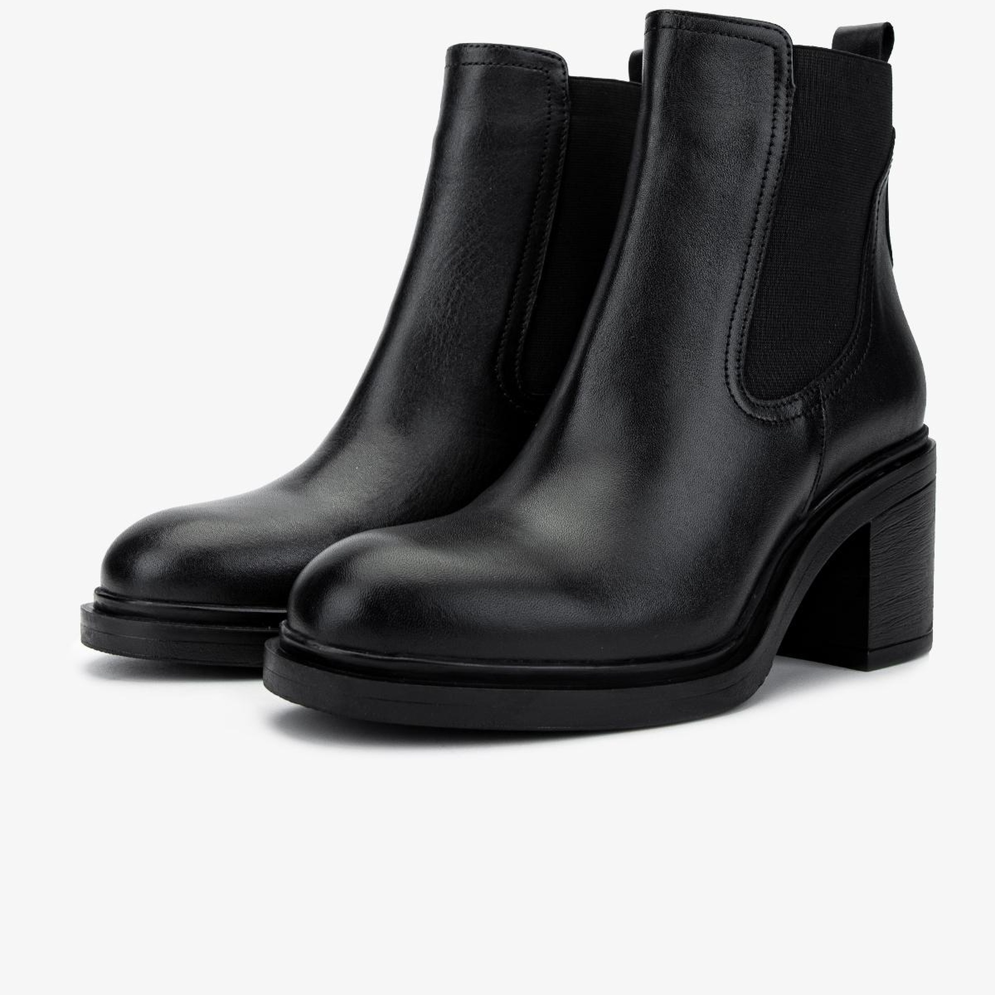 Valmenti Kadın Hakiki Deri Siyah Deri Casual Bot