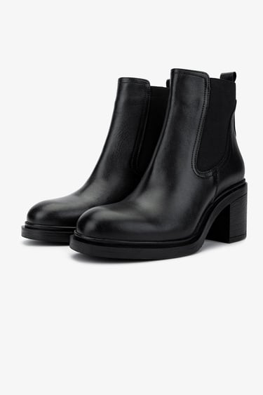  Valmenti Kadın Hakiki Deri Siyah Deri Casual Bot