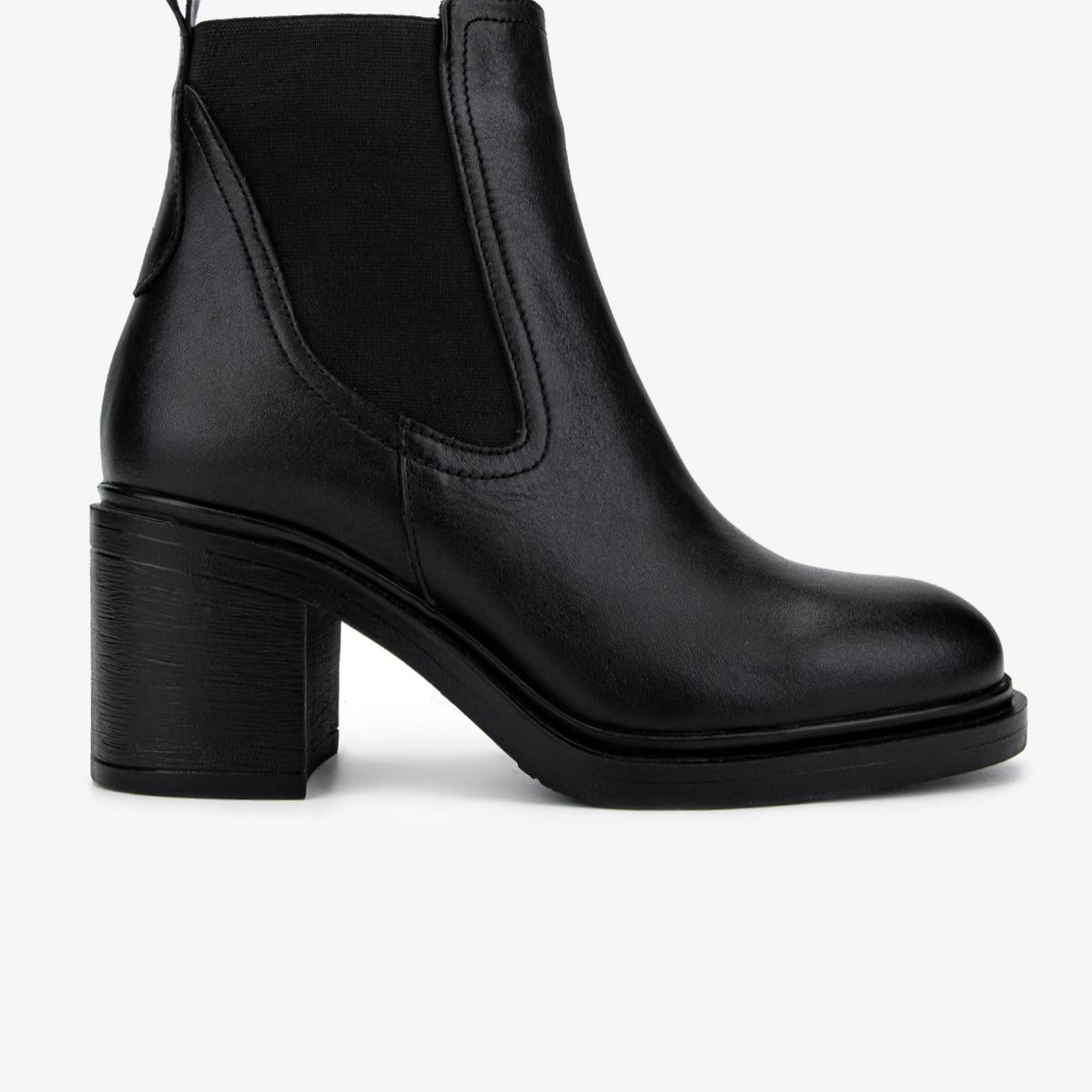 Valmenti Kadın Hakiki Deri Siyah Deri Casual Bot