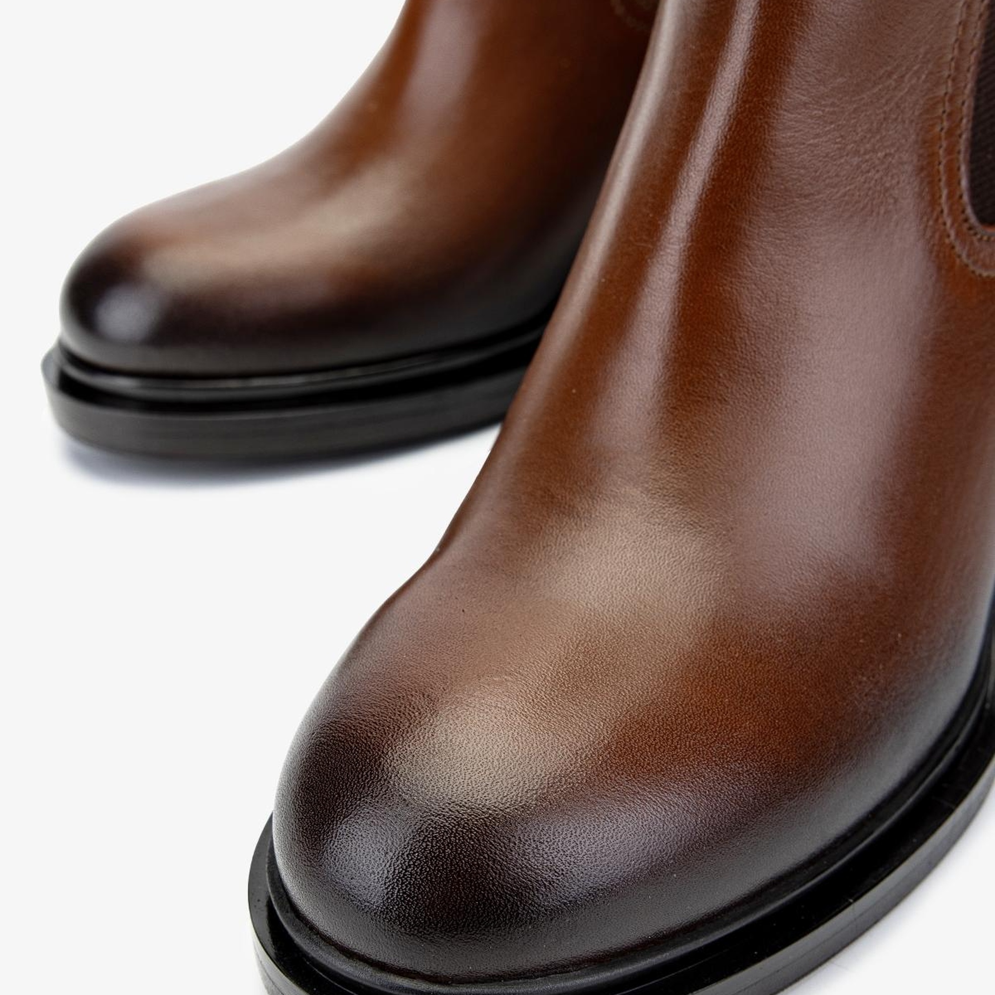 Valmenti Kadın Hakiki Deri Taba Deri Casual Bot