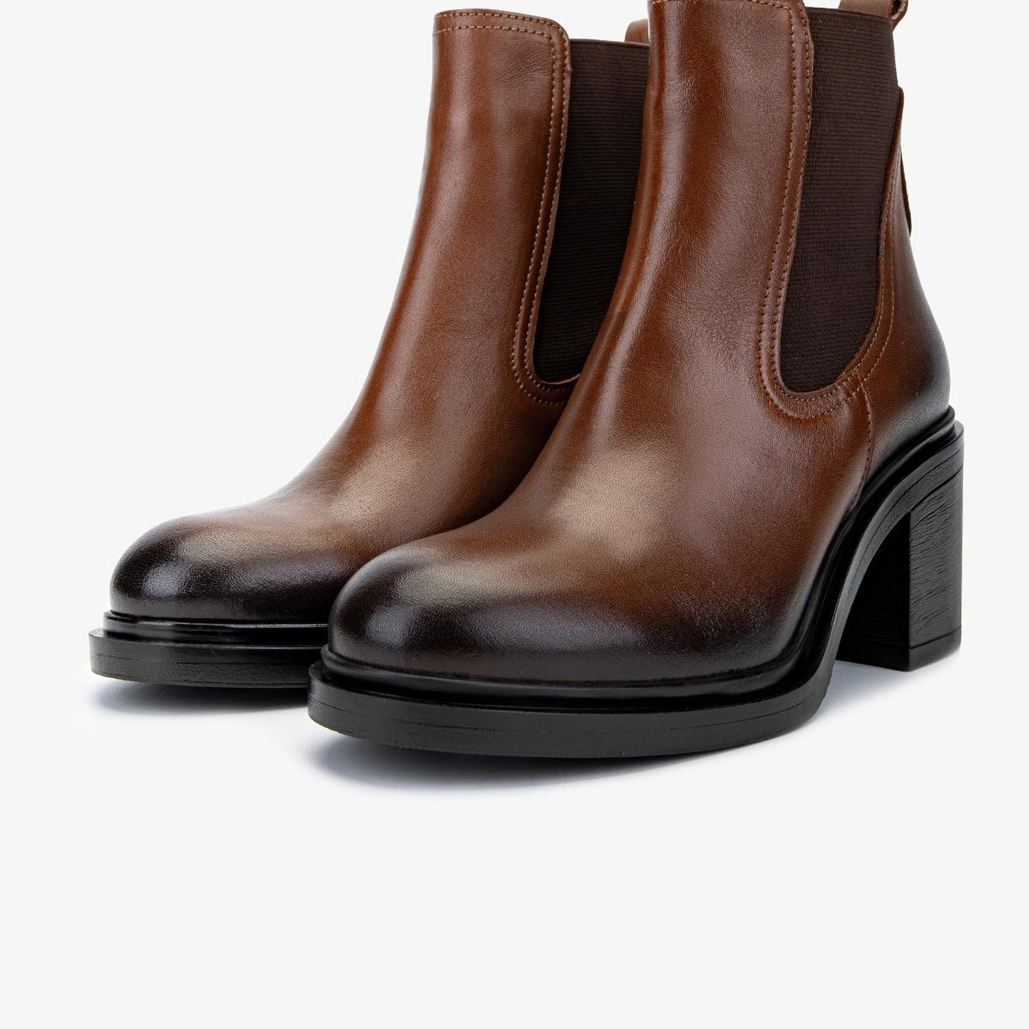 Valmenti Kadın Hakiki Deri Taba Deri Casual Bot