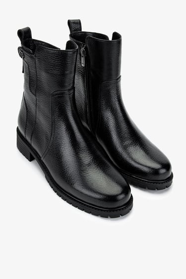  Valmenti Kadın Siyah Floter Düz Bot