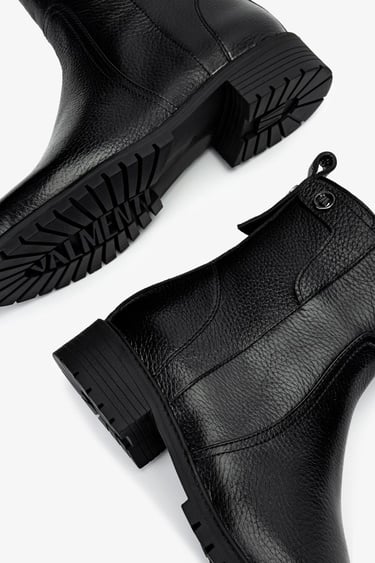  Valmenti Kadın Siyah Floter Düz Bot