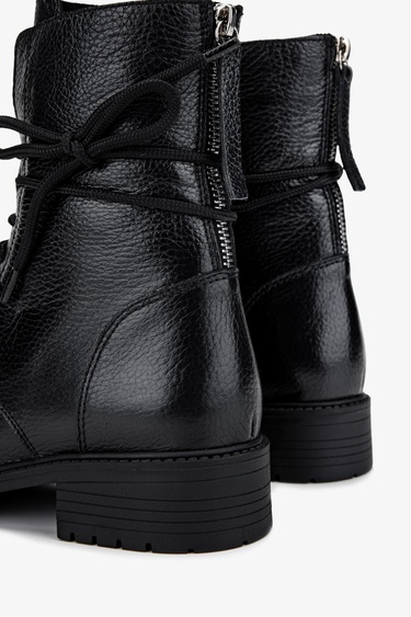  Valmenti Kadın Siyah Floter Düz Bot