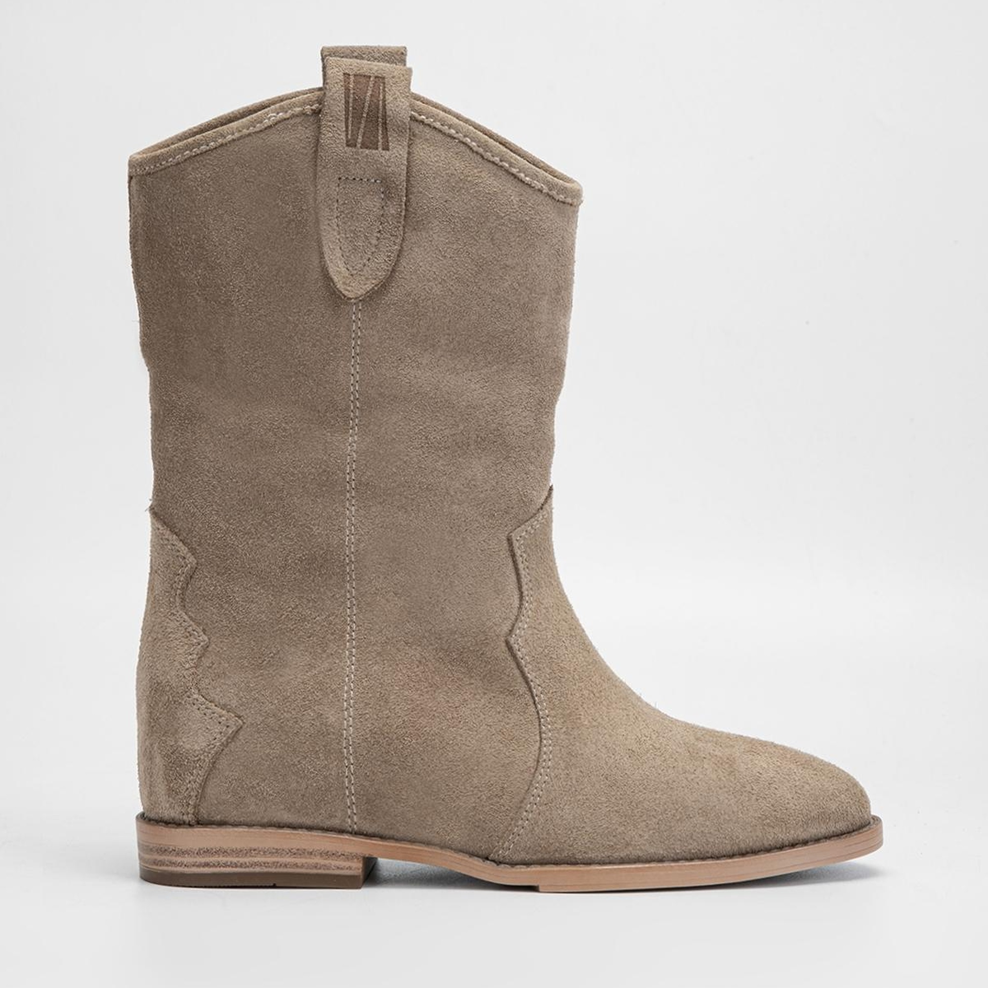 Valmenti Draco Kadın Yeşil Süet Hakiki Deri Casual Bot