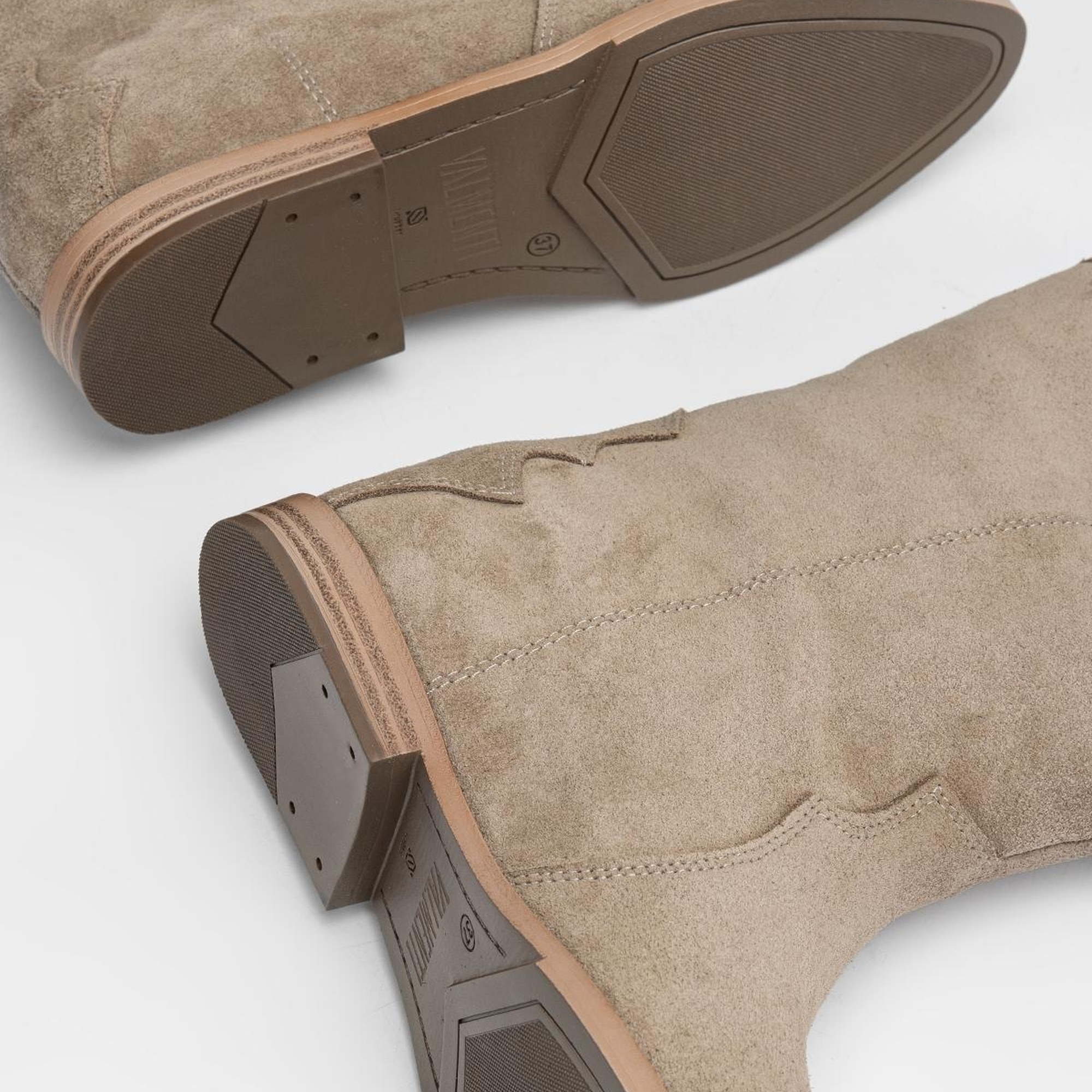 Valmenti Draco Kadın Yeşil Süet Hakiki Deri Casual Bot