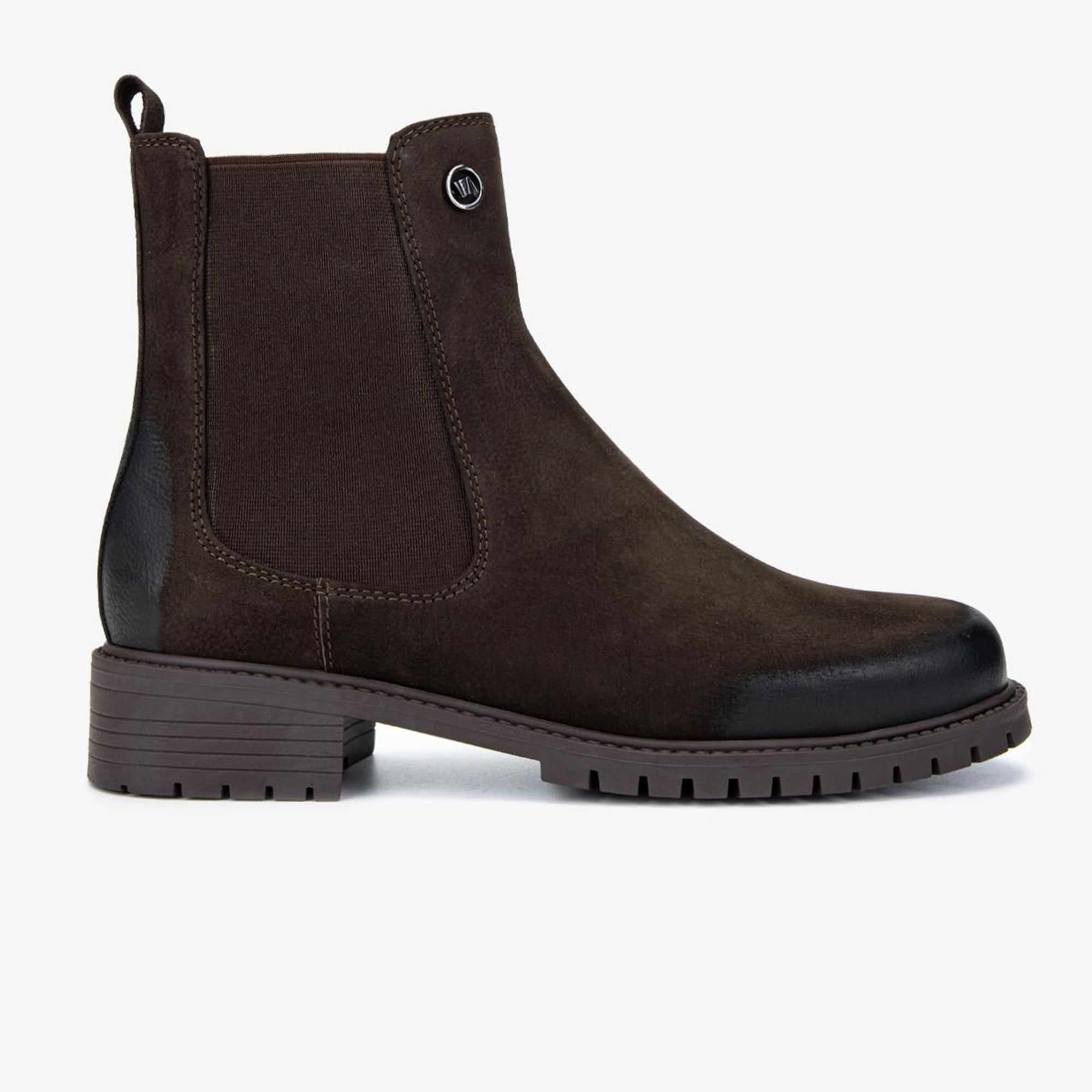 Valmenti Kadın Kahverengi Nubuk Düz Bot