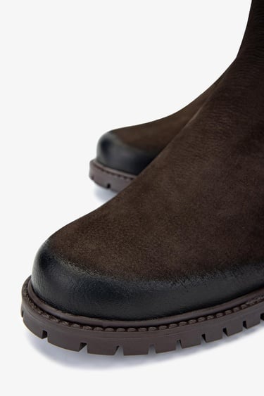  Valmenti Kadın Kahverengi Nubuk Düz Bot