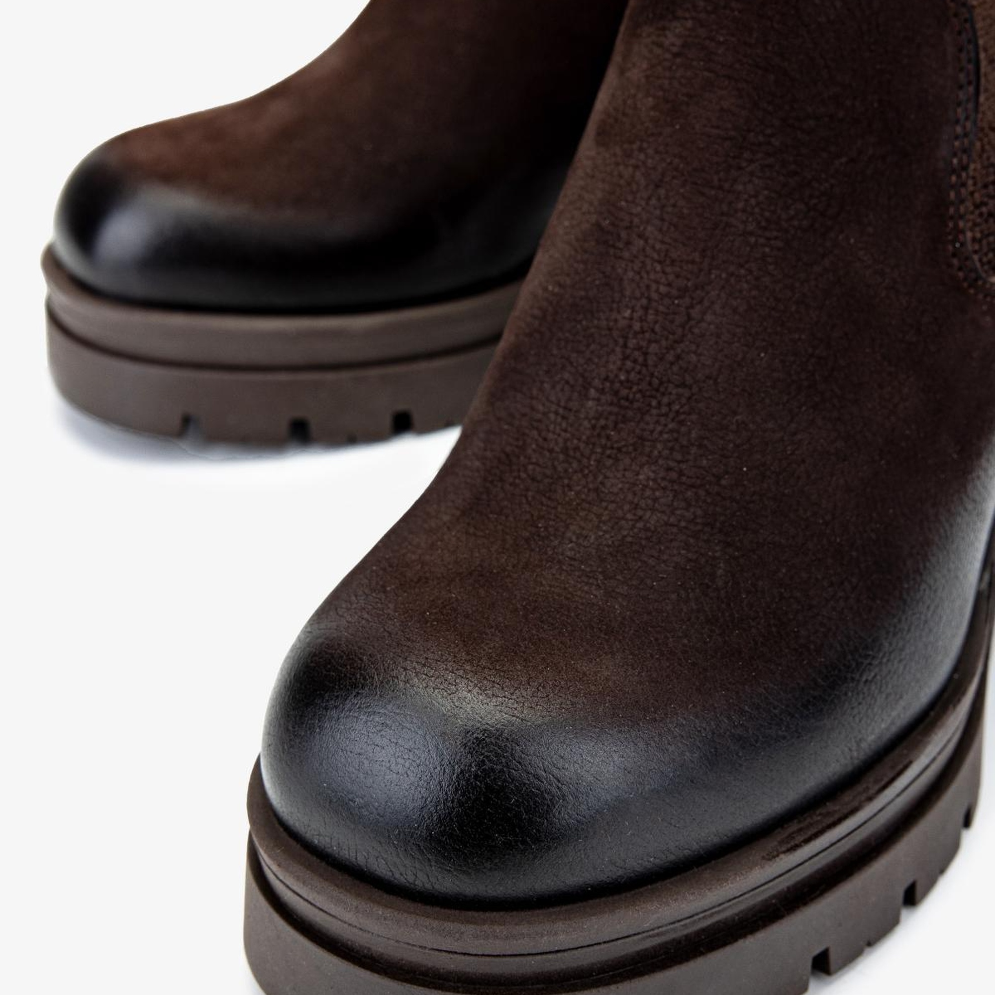 Valmenti Kadın Hakiki Deri Kahverengi Nubuk Casual Bot