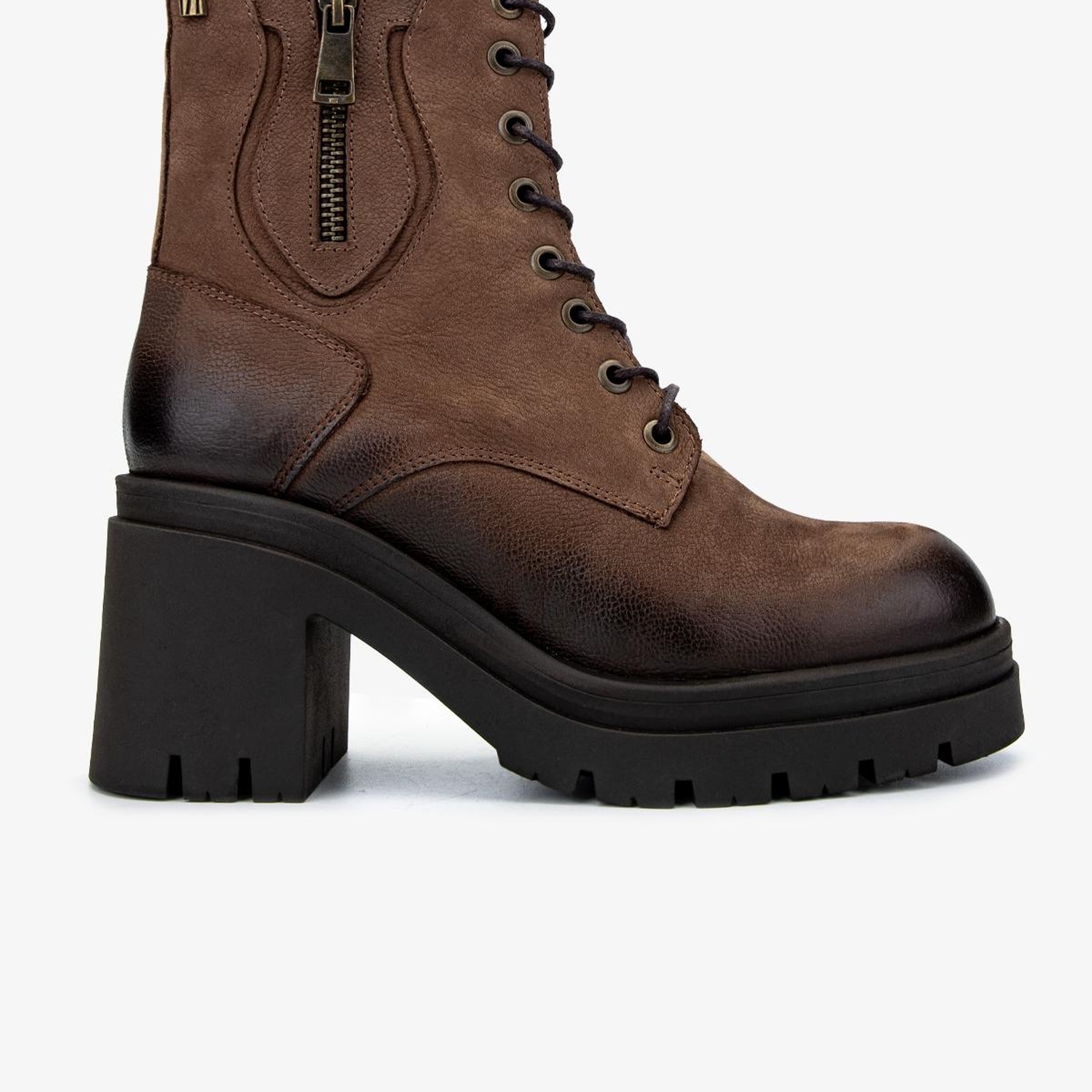 Valmenti Kadın Hakiki Deri Vizon Nubuk Casual Bot